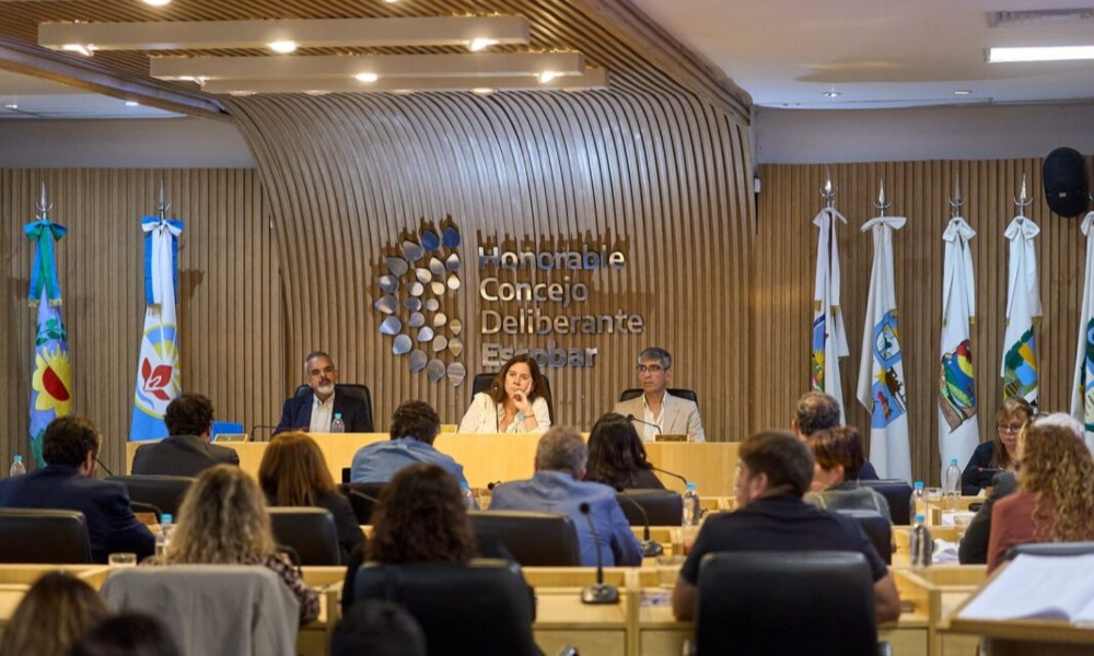 EL CONCEJO DELIBERANTE DE ESCOBAR APROBÓ LA RENDICIÓN DE CUENTAS CON SUPERÁVIT